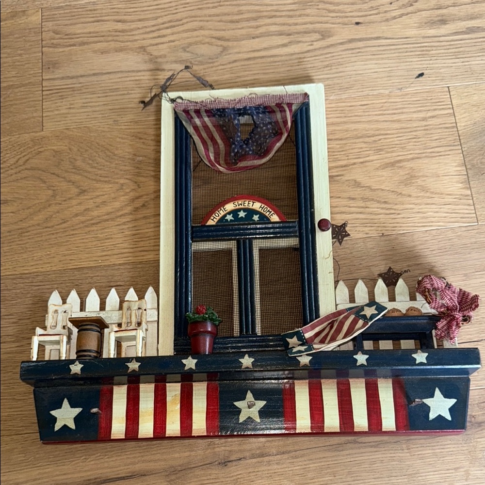 Rustic Americana Window Decor - Picture 2 of 12